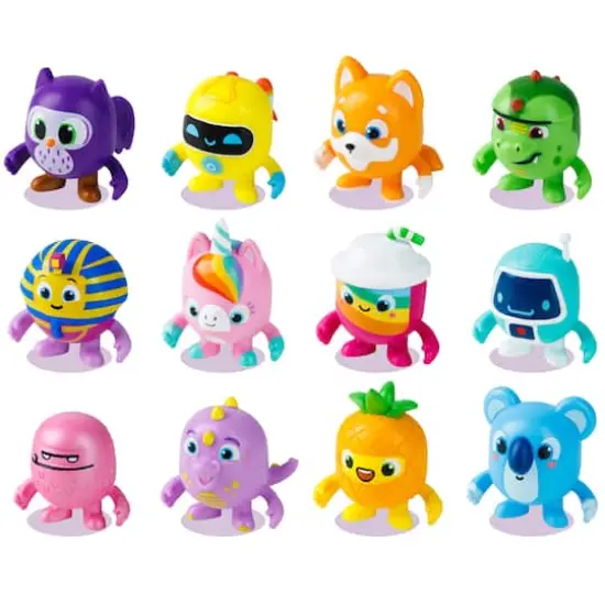 Pi&ntilde;ata Smashlings Rainbow Whale Edition Box D Deluxe Collectible Figure Set {1}