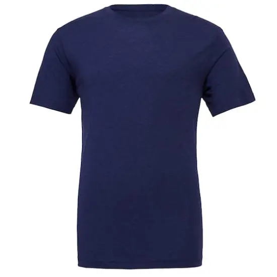 BELLA+CANVAS&reg; Adult Unisex Tri Blend T-Shirt Navy {1}