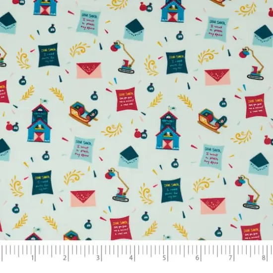 SINGER Christmas Unique Wishes 5 Piece Fat Quarter Bundle {5}