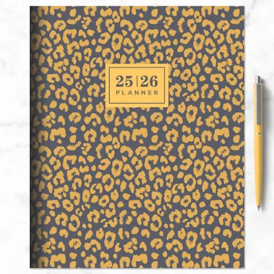 TF Publishing 2025-2026 Lovely Leopard Large Monthly Planner {5}