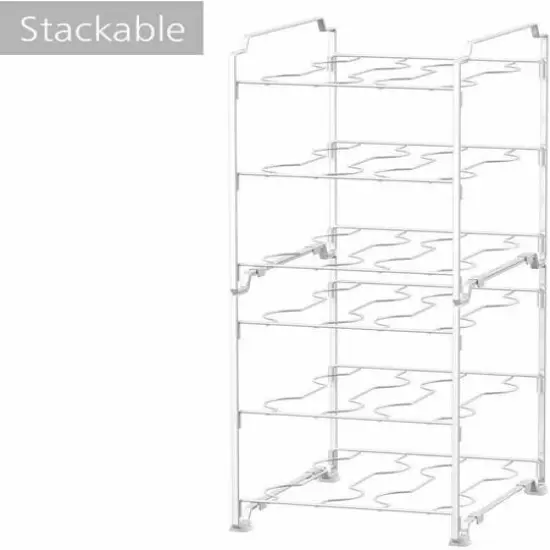 NEX&trade; Kitchen Wrap Organizer Rack, 2ct. White {2}