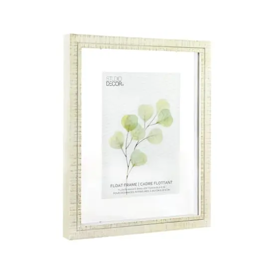 White Wooden Float Frame by Studio D&eacute;cor&reg; {6}