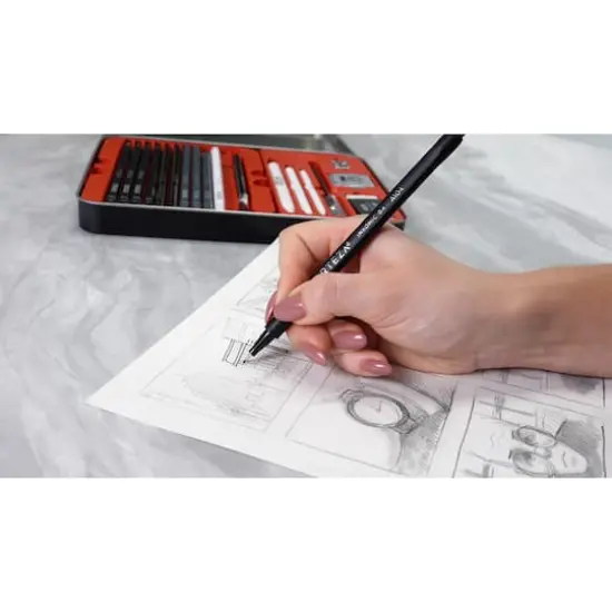 Arteza&reg; 33 Piece Professional Drawing Set {7}