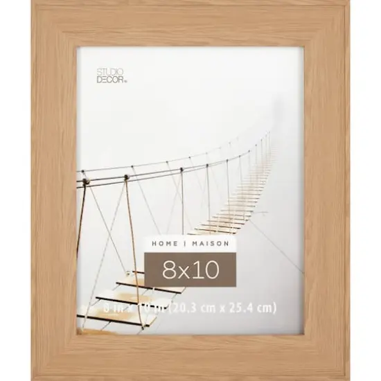 Home 8" x 10" Natural Picture Frame by Studio D&eacute;cor&reg; {1}