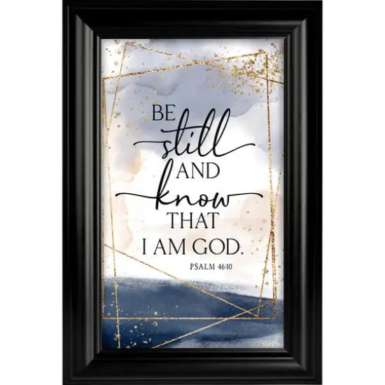 Be Still Heaven Sent Framed Plaque {1}