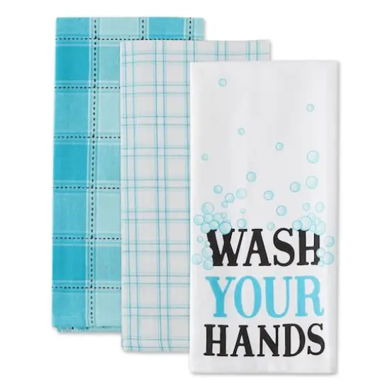 DII&reg; Wash Your Hands Dishtowel Set {5}
