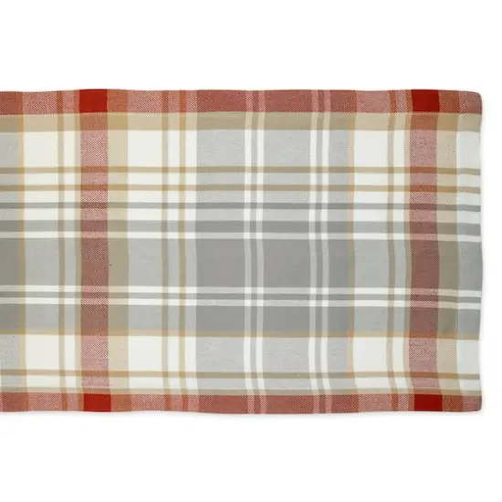 DII&reg; 72" Plaid Thanksgiving Cozy Picnic Table Runner {3}