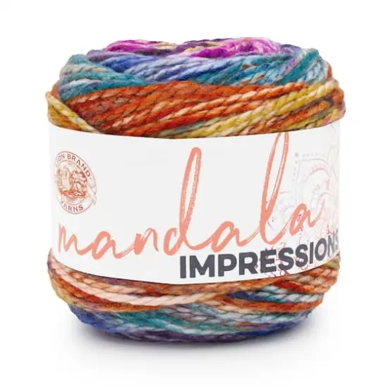 Lion Brand&reg; Mandala&reg; Impressions Yarn Rainbow {1}