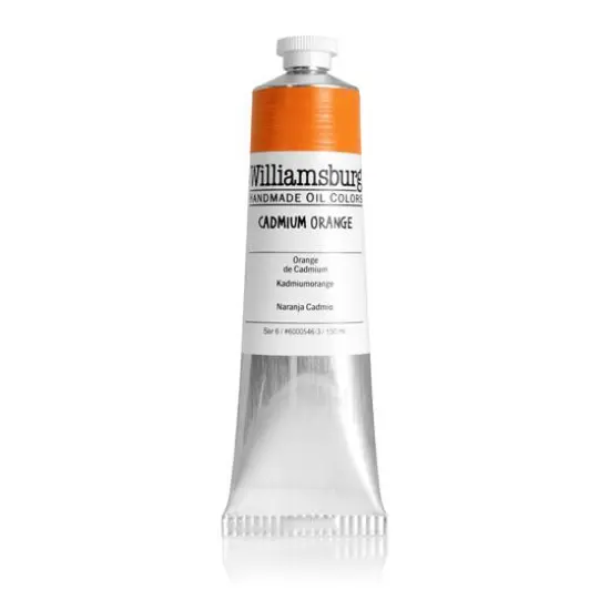 Williamsburg&reg; Artist Oil Colors, 150mL Cadmium Orange {1}