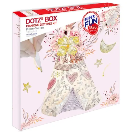 Diamond Dotz® Dreamy Tee Pee DOTZ® BOX Diamond Painting Kit {4}