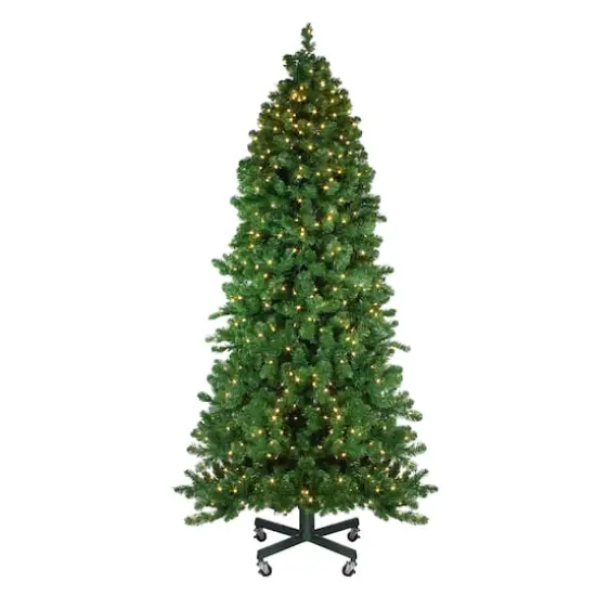 7.5ft. Pre-Lit Olympia Pine Artificial Christmas Tree, Warm White LED Lights {1}