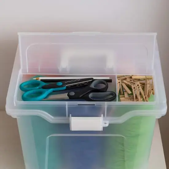 IRIS Portable Craft Storage Tote {10}