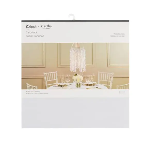 Cricut&reg; Martha Stewart Wedding Cake Mixed Materials {1}