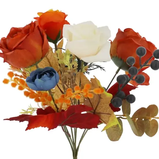 14" Orange Rose Mix Deluxe Bush by Ashland&reg; {3}