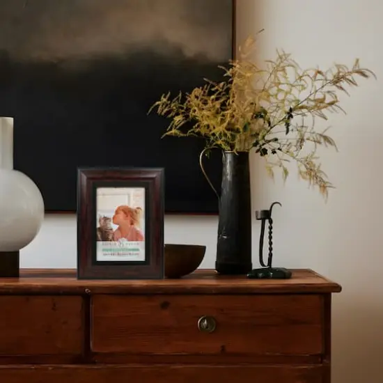 Expressions&trade; 4" x 6" Red Marble Finish Frame by Studio D&eacute;cor&reg; {5}