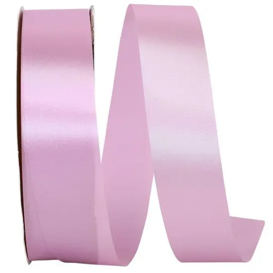 JAM Paper 3/8" x 100yd. Single Face Satin Allure Ribbon Light Orchid {1}