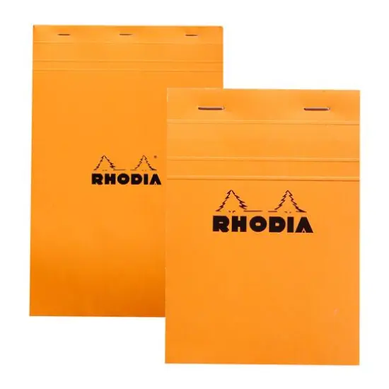 Rhodia&reg; Orange Graph Notepad {1}