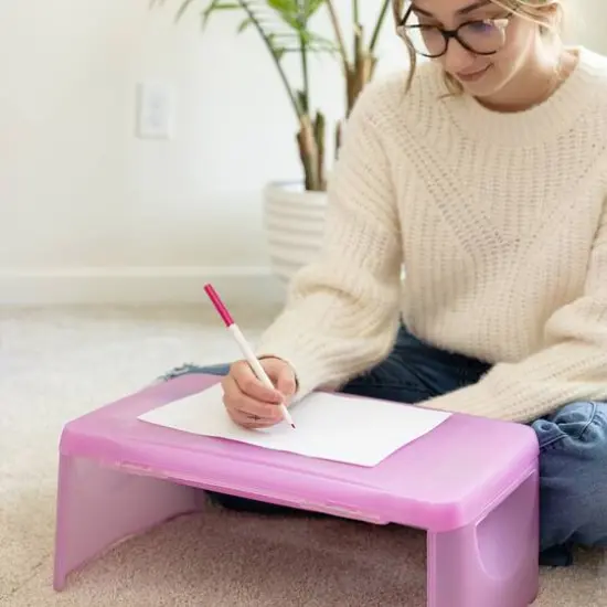 Everything Mary Plastic Lap Desk Pink {8}