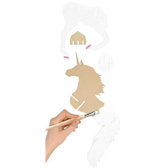 Leisure Arts&reg; Paint It! Build It! Wood Unicorn Kit {7}