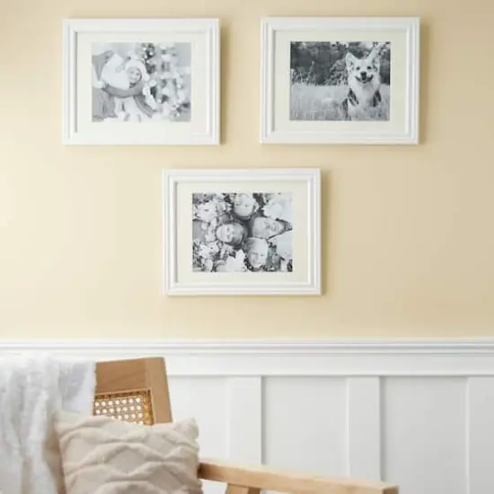 3 Pack Lifestyles 8" x 10" White Frames With Mat by Studio D&eacute;cor&reg; {3}