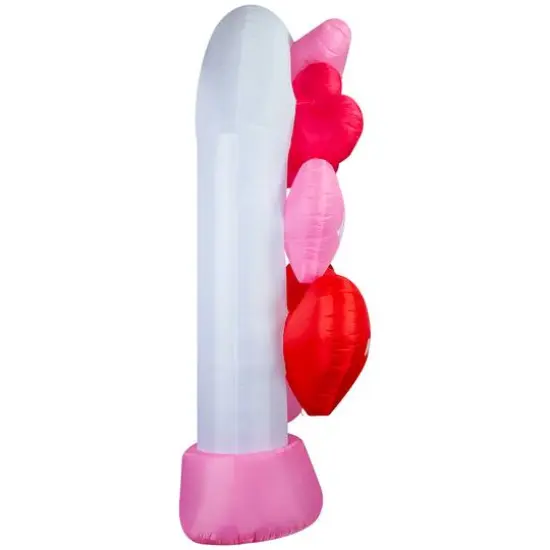 Airblown&reg; 9.5ft. Inflatable LED Archway Heart {4}