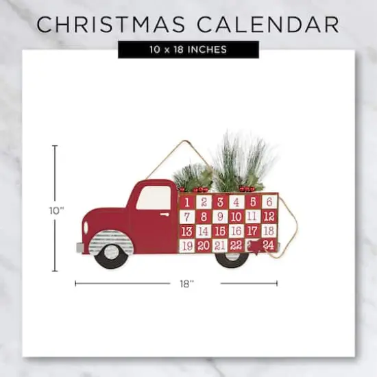 DII&reg; Christmas Tree Truck Advent Calendar {4}