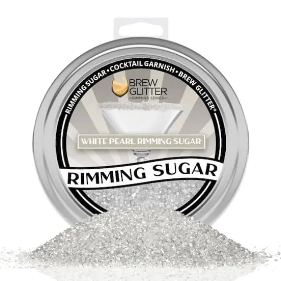 Bakell&reg; Brew Glitter Rimming Sugar White {6}
