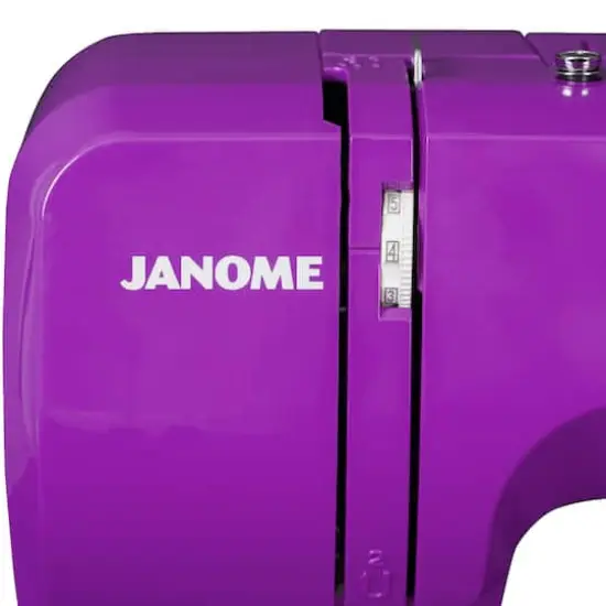 Janome Purple Majesty Easy-to-Use Sewing Machine {9}