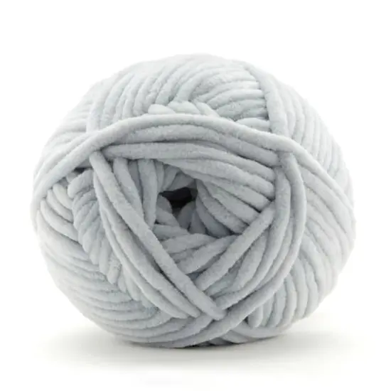 Sweet Snuggles&trade; Lite Yarn by Loops & Threads&reg; Silver {4}