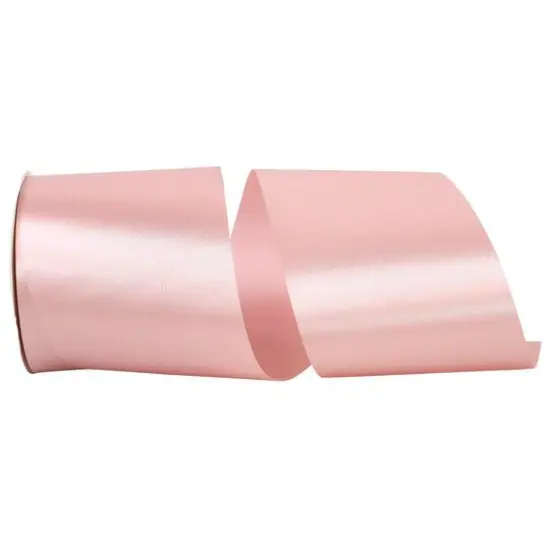 JAM Paper 4" x 50yd. Satin Allure Single Face Ribbon Quartz {1}
