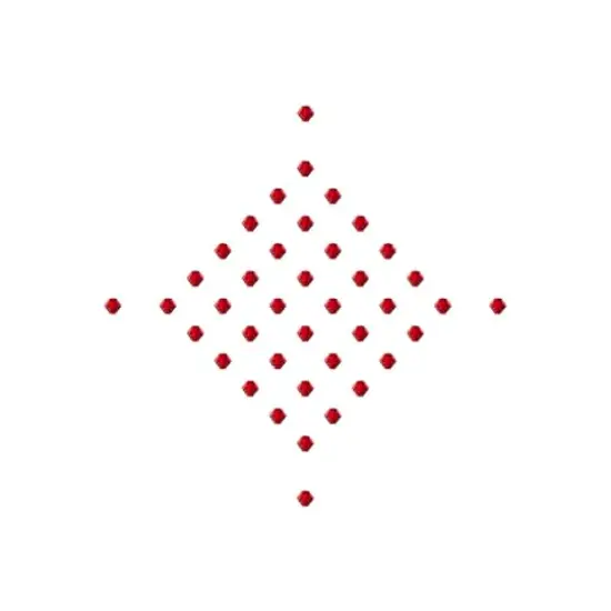 John Bead Preciosa 4mm Czech Crystal Rondelle Beads, 40ct. Siam {4}