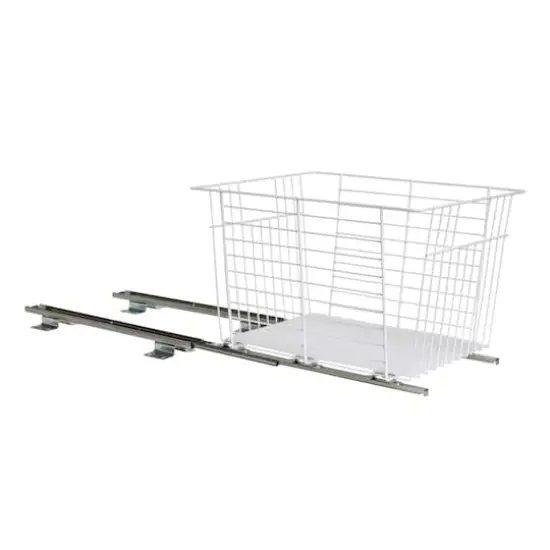 Household Essentials Glidez Sliding Vegetable Bin White {12}