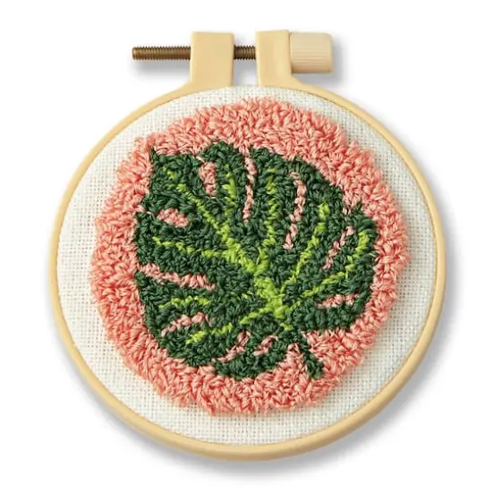 Leaf Punch Needle Kit by Loops & Threads&reg; {1}