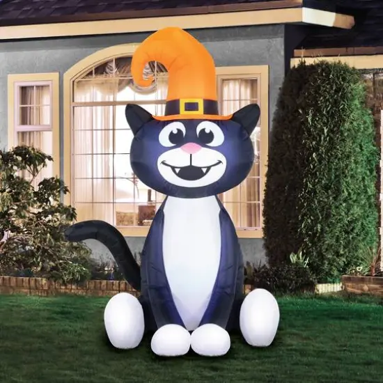 5ft. Occasions Inflatable Black Cat {4}
