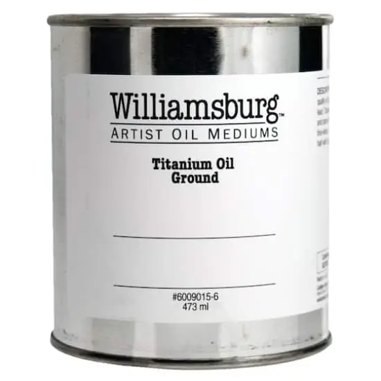 Williamsburg&reg; Artist Oil Mediums Titanium Oil Ground, 1lb. {1}
