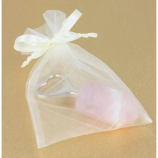 Bottle Opener with Rose Quartz {4}