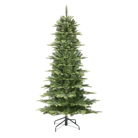 6.5ft. Unlit Slim Aspen Fir Artificial Christmas Tree {1}