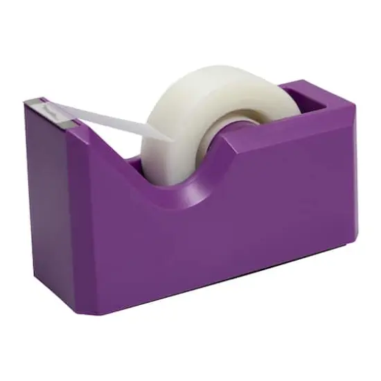 JAM Paper Stapler & Tape Dispenser Set Purple {6}