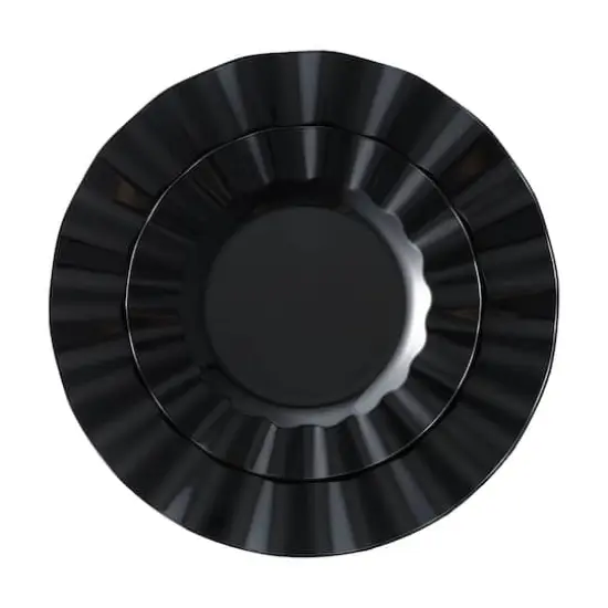 Black Wavy Plate Value Pack by Celebrate It&trade; {3}