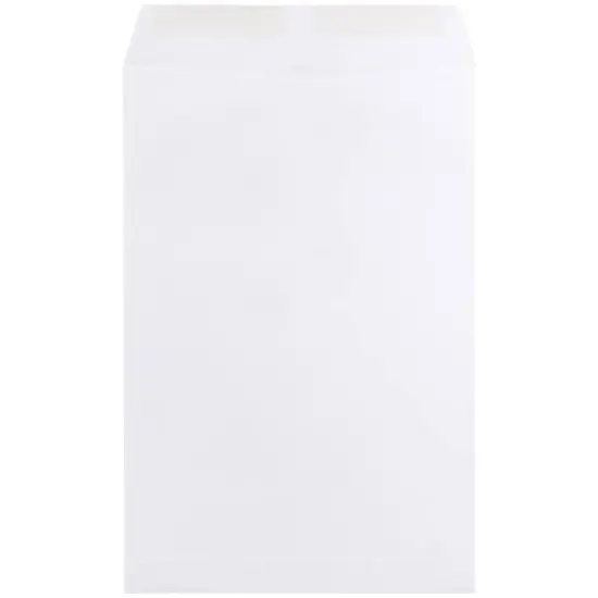 JAM Paper 10" x 15" White Open End Catalog Envelopes {3}