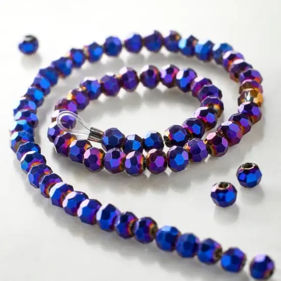 Amethyst Iris Glass Beads, 3mm by Bead Landing&trade; {3}