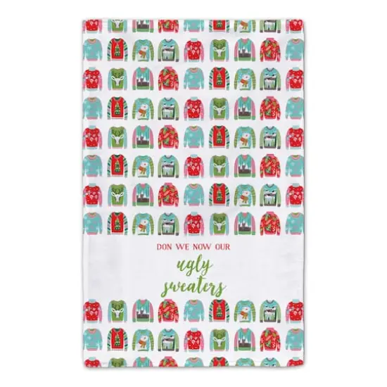 Don Our Ugly Sweaters Tea Towels - Set of 2 {4}