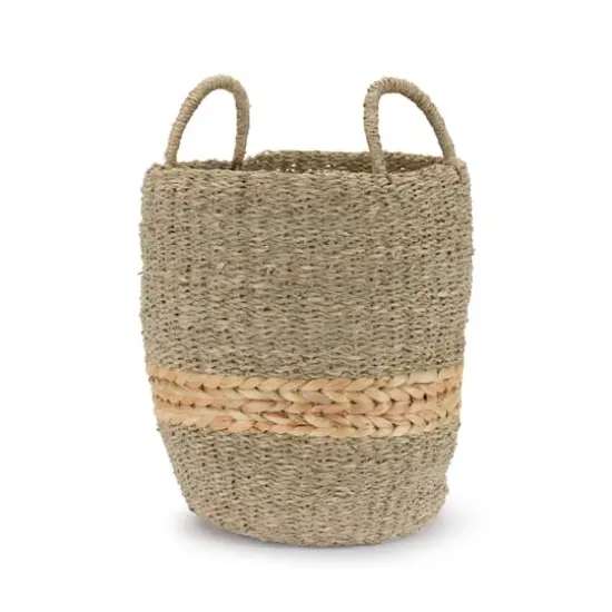 Seagrass Basket Set, 13" & 14.75" {4}