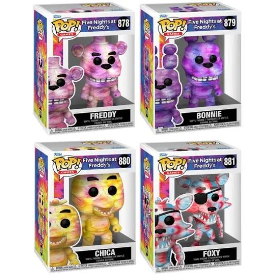 Funko POP! Games: Five Nights at Freddy's Tie-Dye Collectors Set {3}