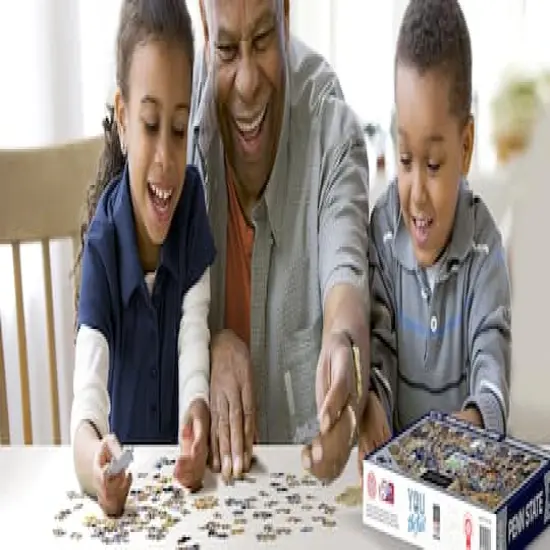 College Barnyard Fans 500 Piece Puzzle Penn State Nittany Lions {4}