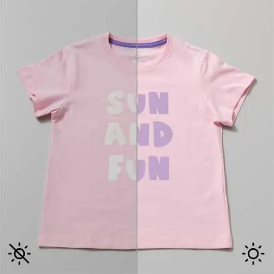 Cricut&reg; UV-Activated Color-Changing Iron-On White/Pastel Violet {7}