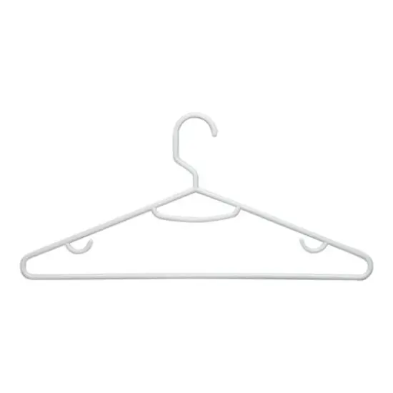 Honey Can Do Recycled White Hangers, 60ct. {1}