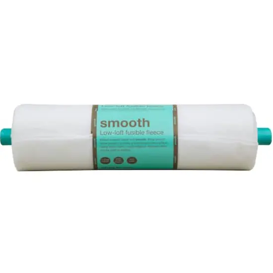 Smooth Low-Loft Fusible Fleece Roll, 44.5" x 6yd. {1}
