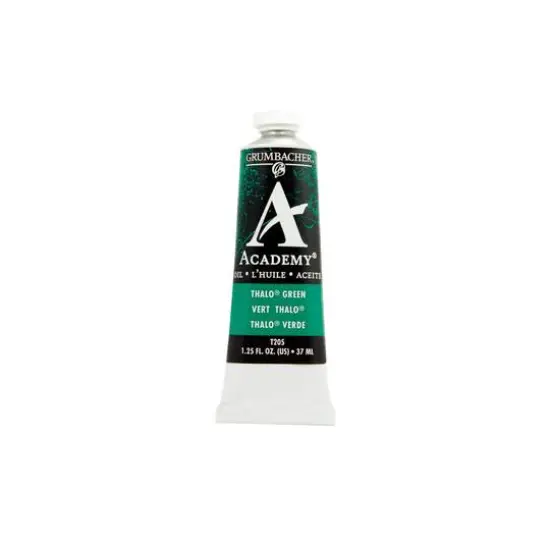 Grumbacher&reg; Academy&reg; Oil Color, 37mL Thalo Green Blue Shade {1}