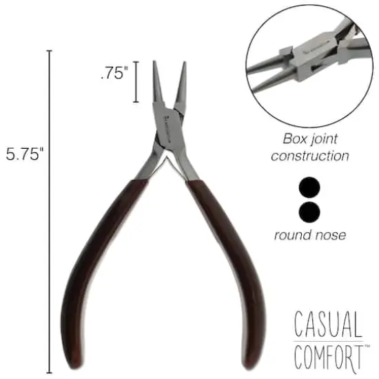 The Beadsmith&reg; Casual Comfort Round Nose Plier {5}